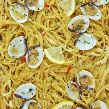 Pasta alle Vongole (Clam Pasta) - Pacific Bay