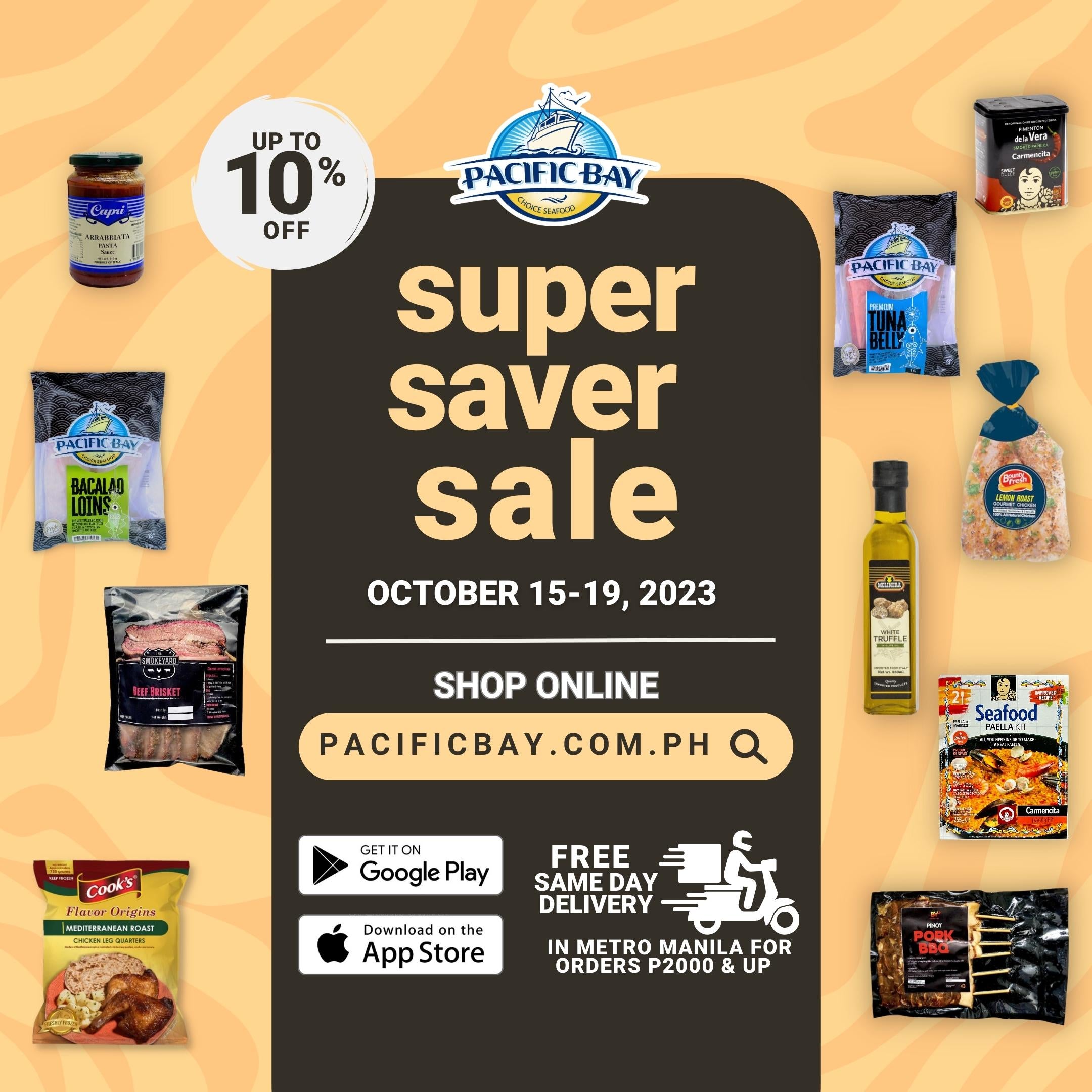 Super Savers Sale Pacific Bay