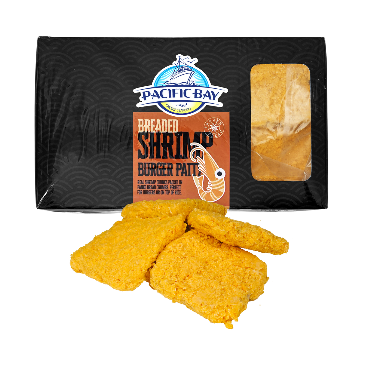 Breaded Shrimp Burger Patty