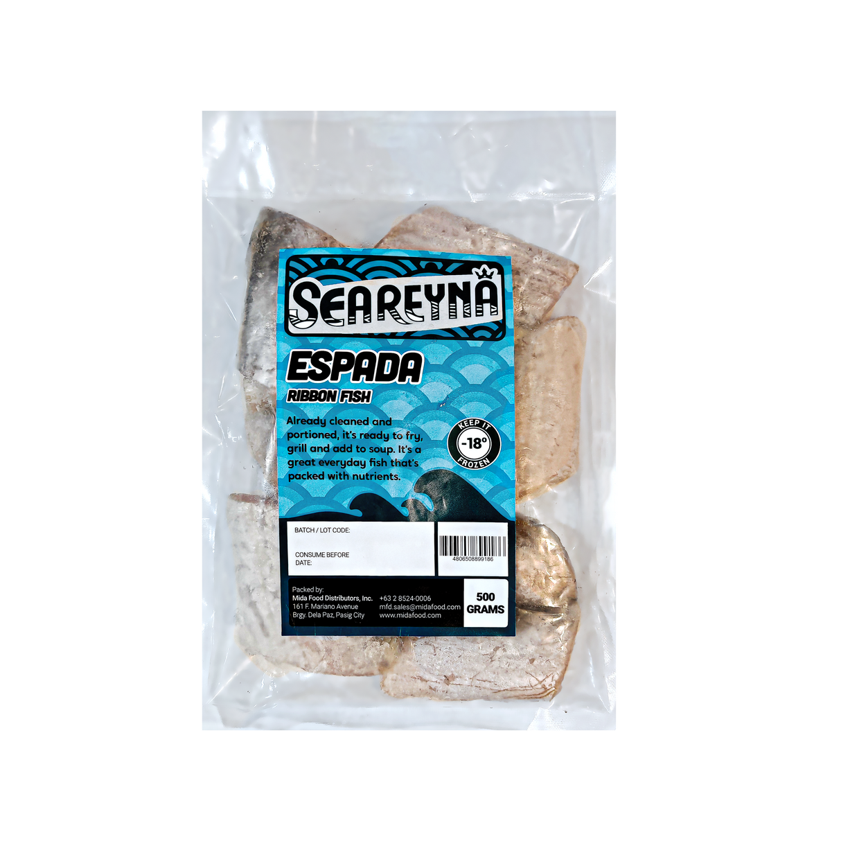 Espada (Ribbon Fish Steaks)