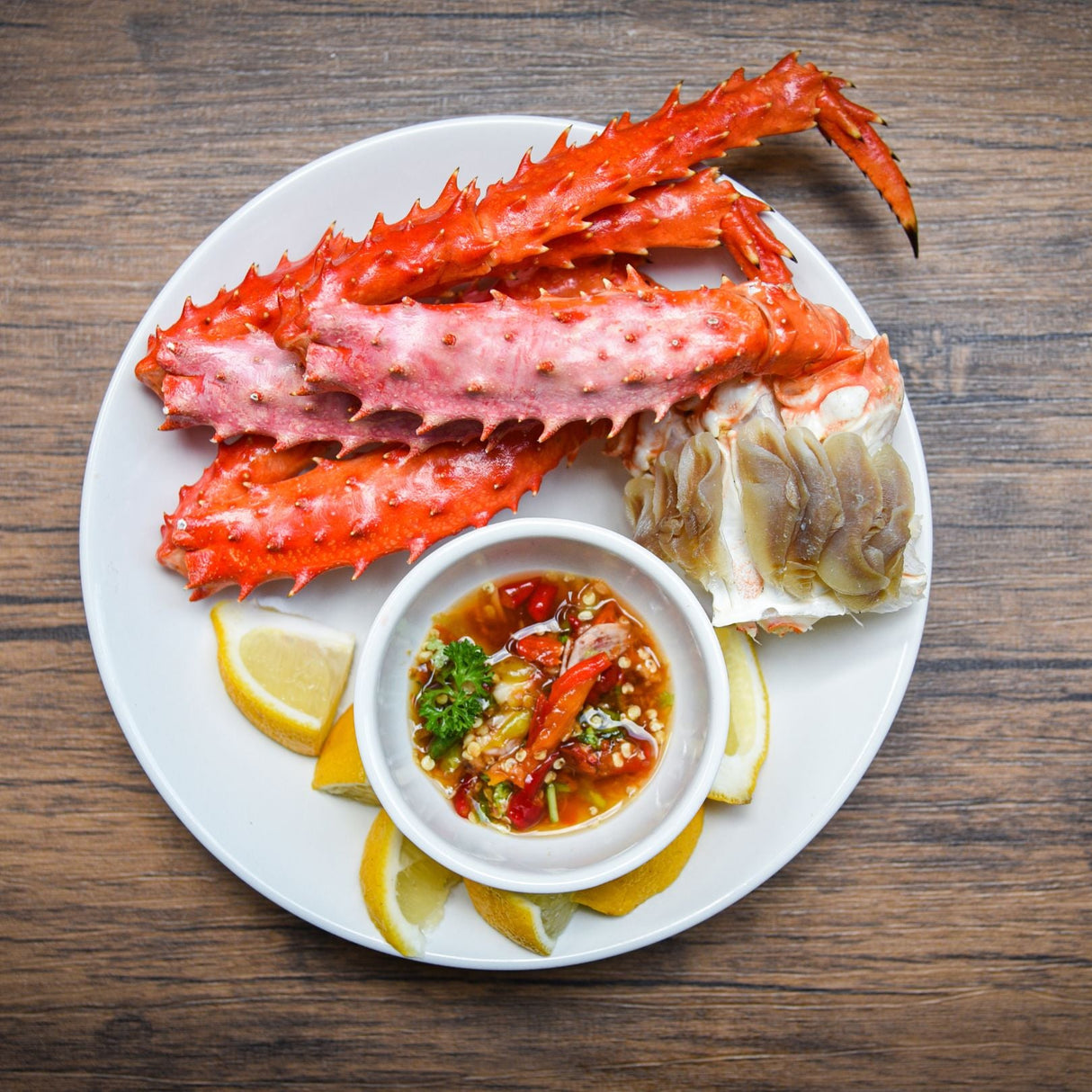 Blue King Crab Leg Cluster (Raw) - Pacific Bay