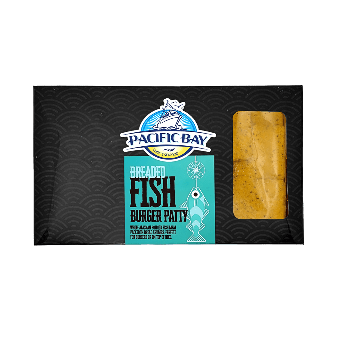 Breaded Fish Burger Patty - Pacific Bay