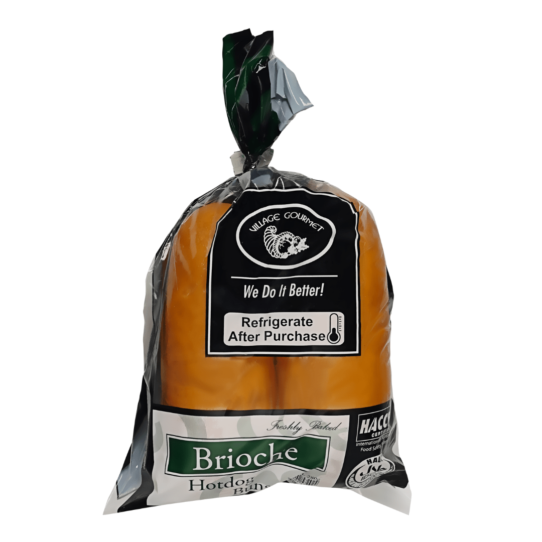 Brioche Hotdog Buns - Pacific Bay