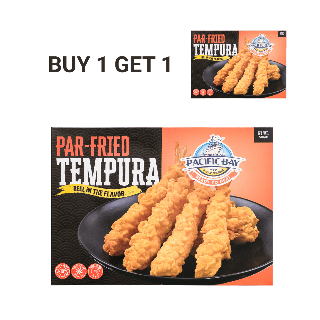 Buy 1 Get 1 Par - Fried Tempura - Pacific Bay