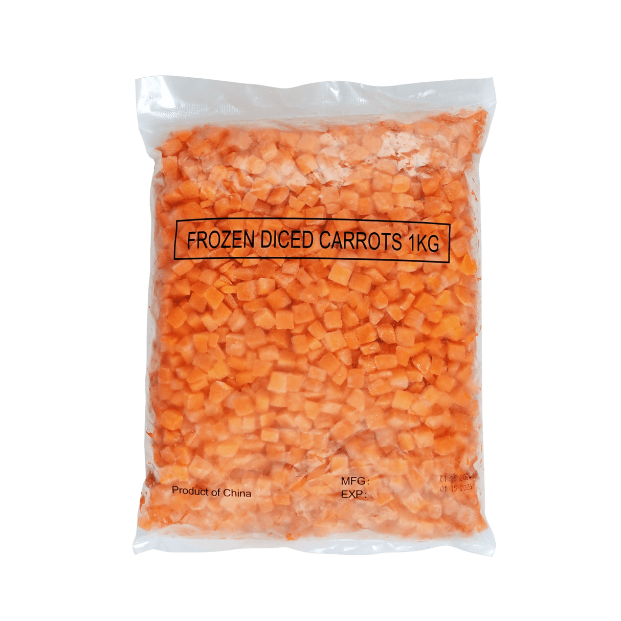 Carrots Diced - Pacific Bay