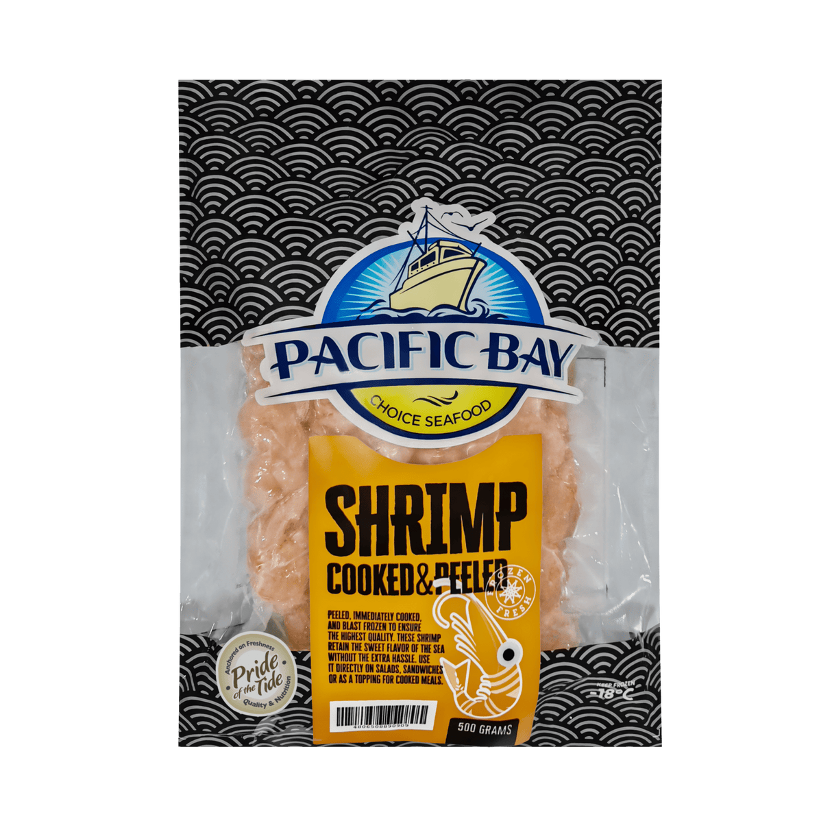 Cooked & Peeled Shrimp - Pacific Bay