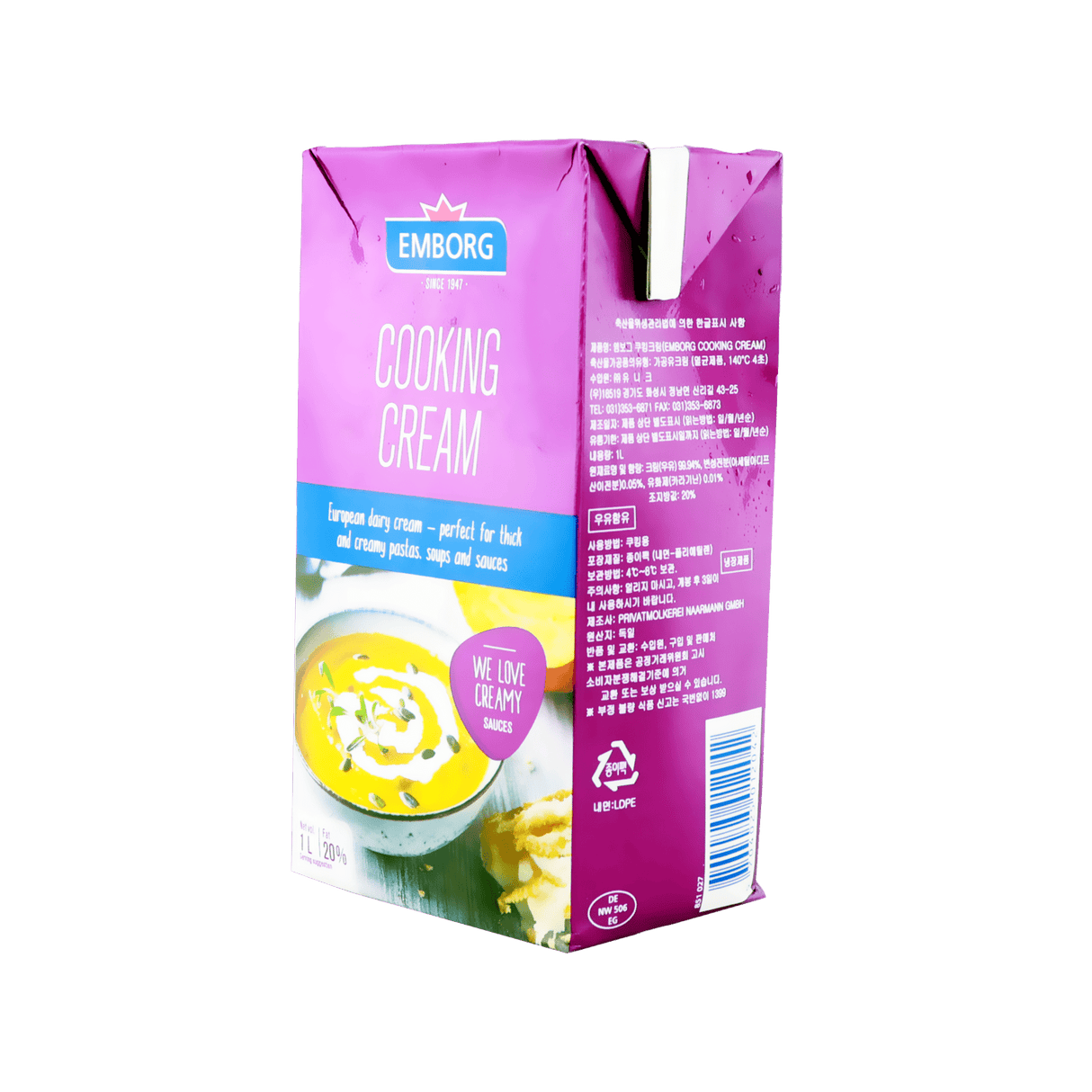 Cooking Cream - Pacific Bay