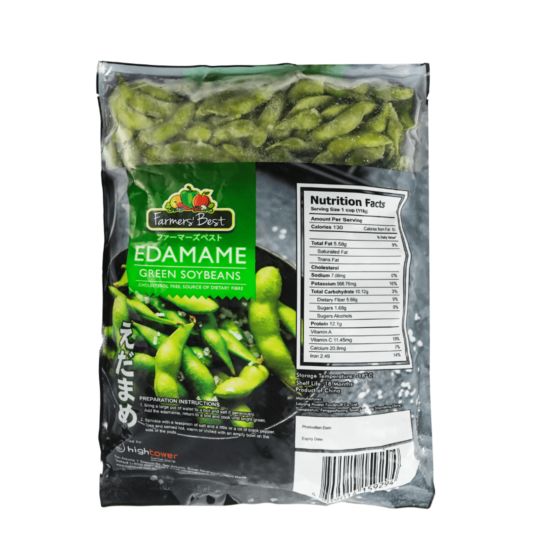 Farmer Best Frozen Edamame (Soybeans in pods) - Pacific Bay