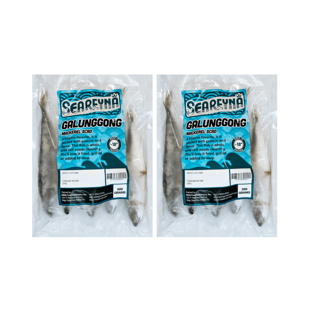 Get 5% Off for 1 kilo Seareyna Galunggong - Pacific Bay