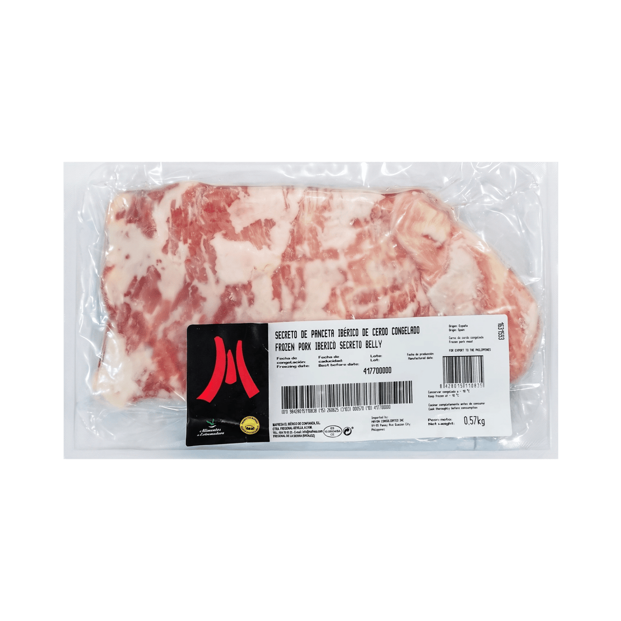 Iberico Pork Belly Secreto - Pacific Bay