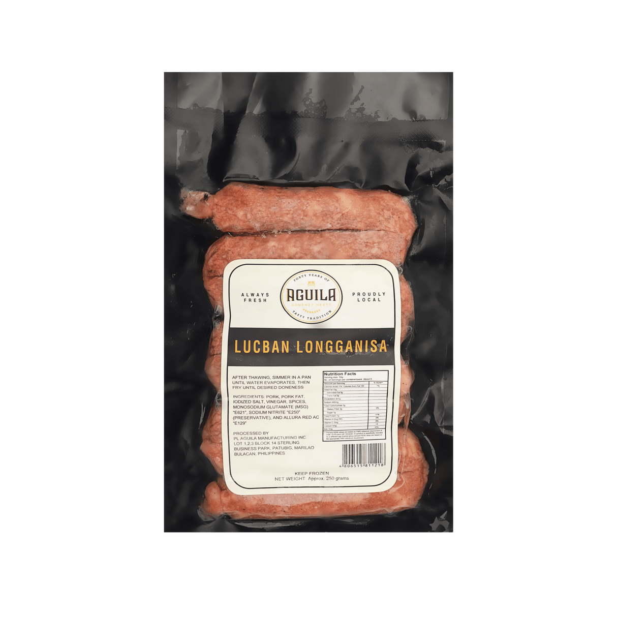 Lucban Longganisa - Pacific Bay