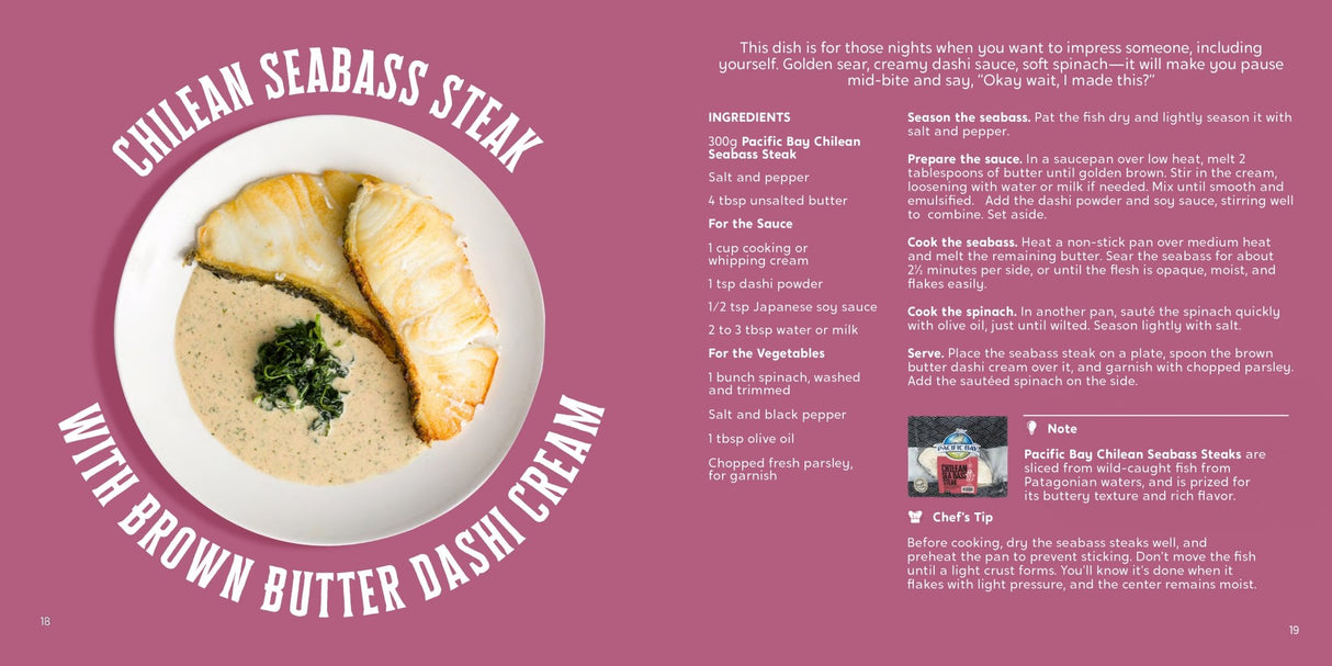 Pacific Bay Seafood Cookbook - Pacific Bay