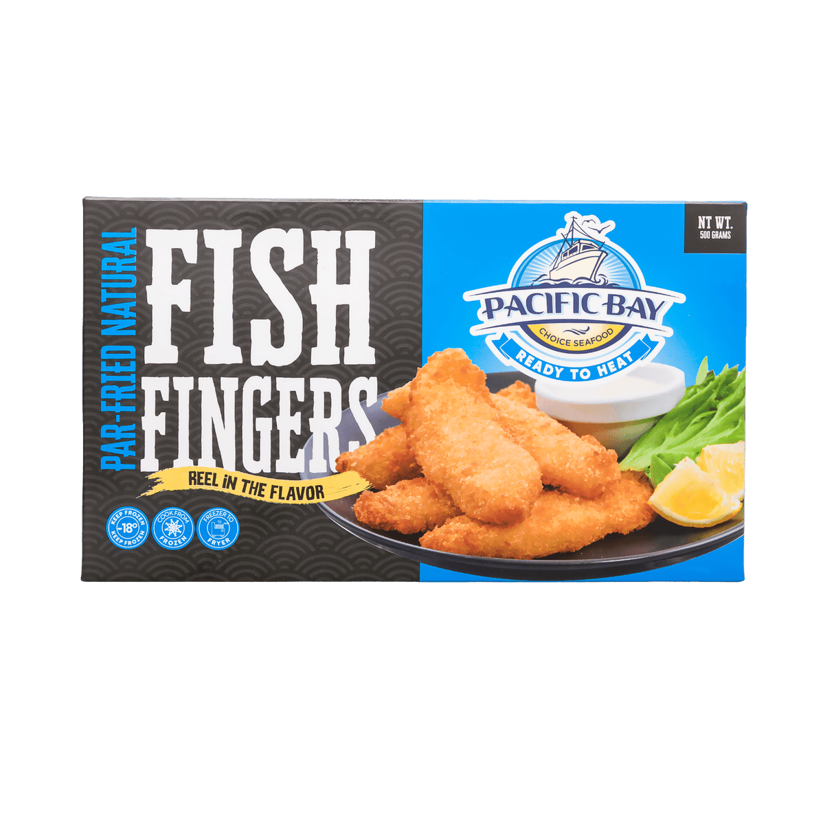 Par - Fried Natural Fish Fingers - Pacific Bay