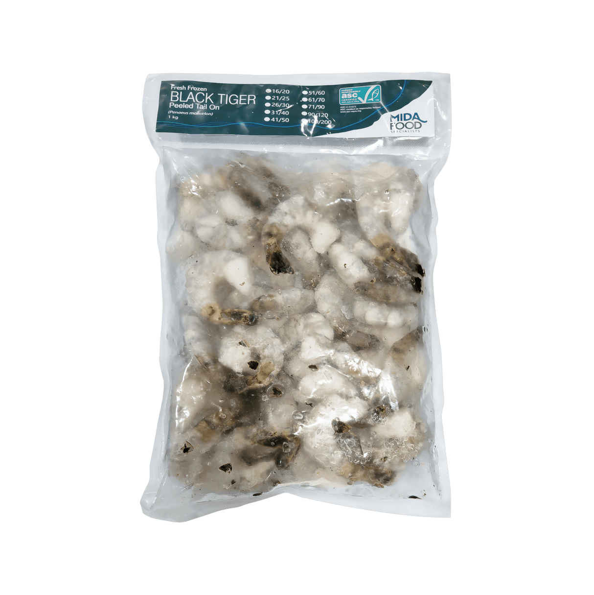 Peeled Black Tiger Prawns - Pacific Bay