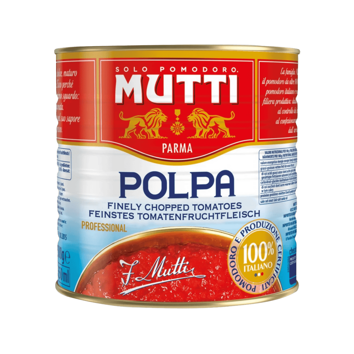 Polpa Finely Chopped Tomatoes - Pacific Bay