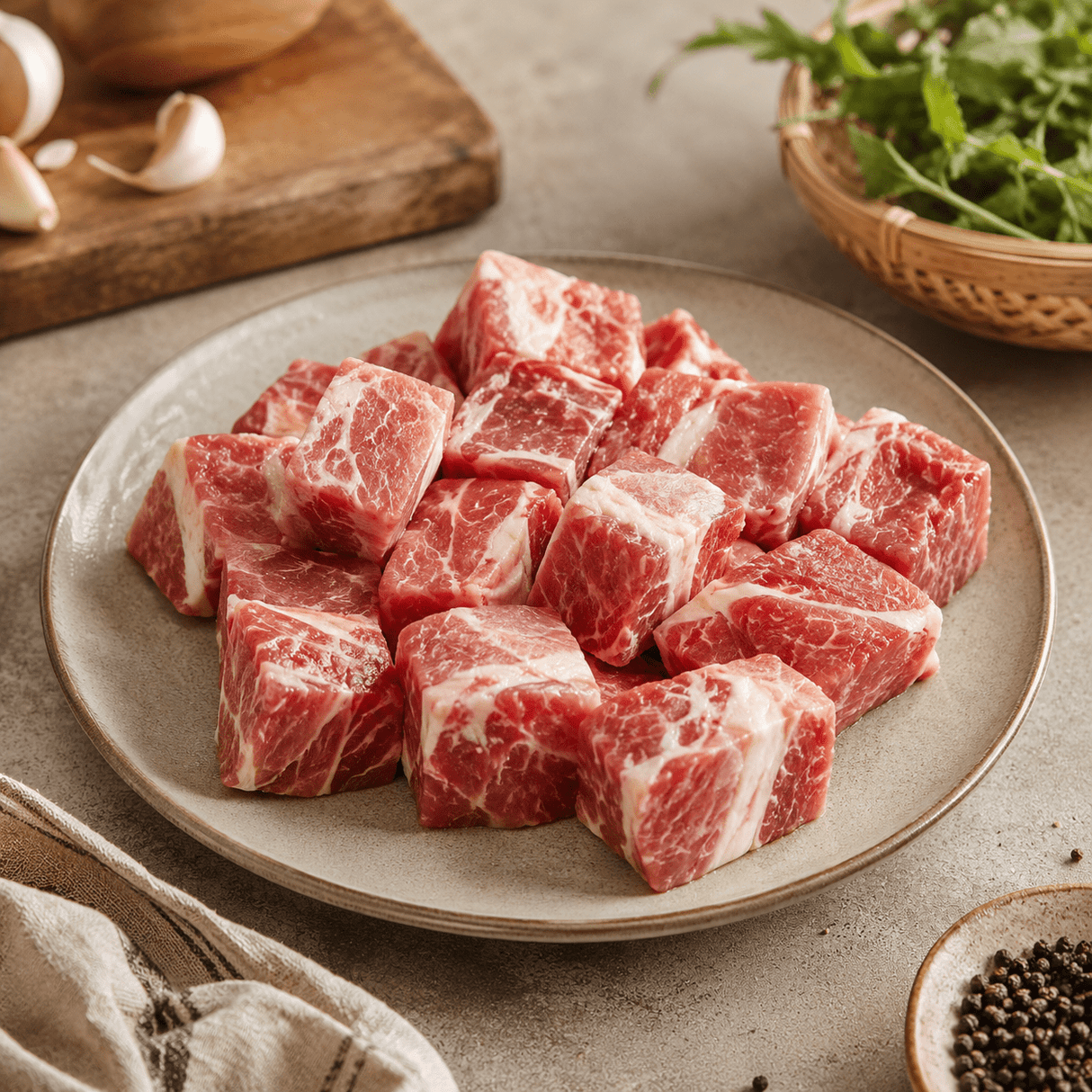 Pork Cubes - Pacific Bay