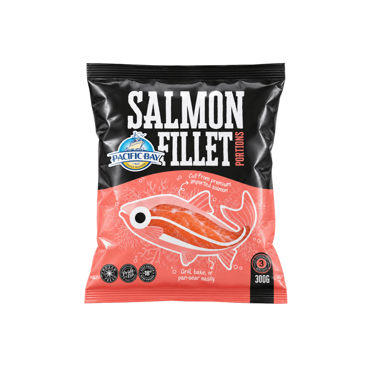 Salmon Fillet Portion - Pacific Bay
