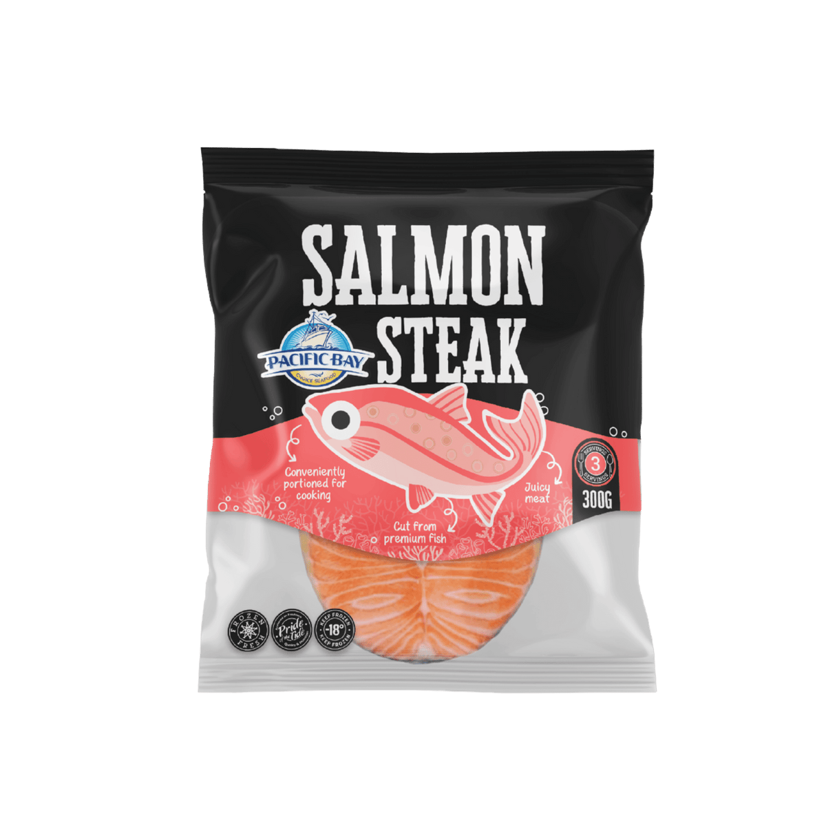Salmon Steak - Pacific Bay