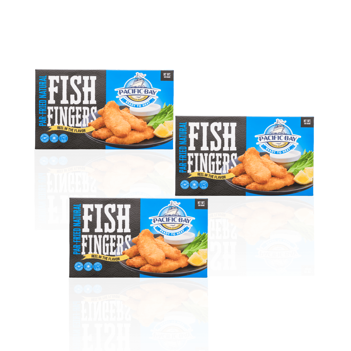 Saver Bundle: Par - Fried Natural Fish Fingers - Pacific Bay