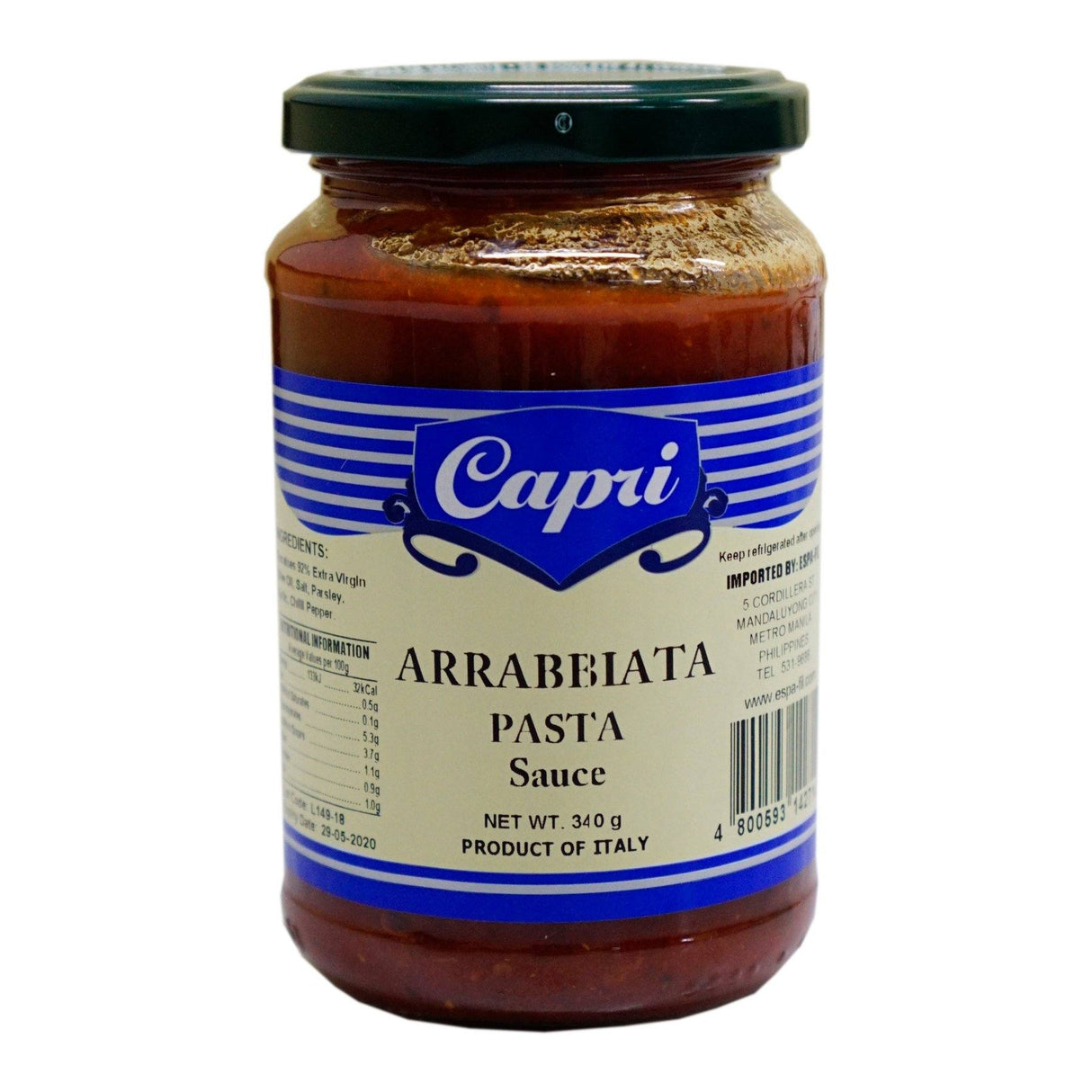 Arrabbiata Pasta Sauce - Pacific Bay