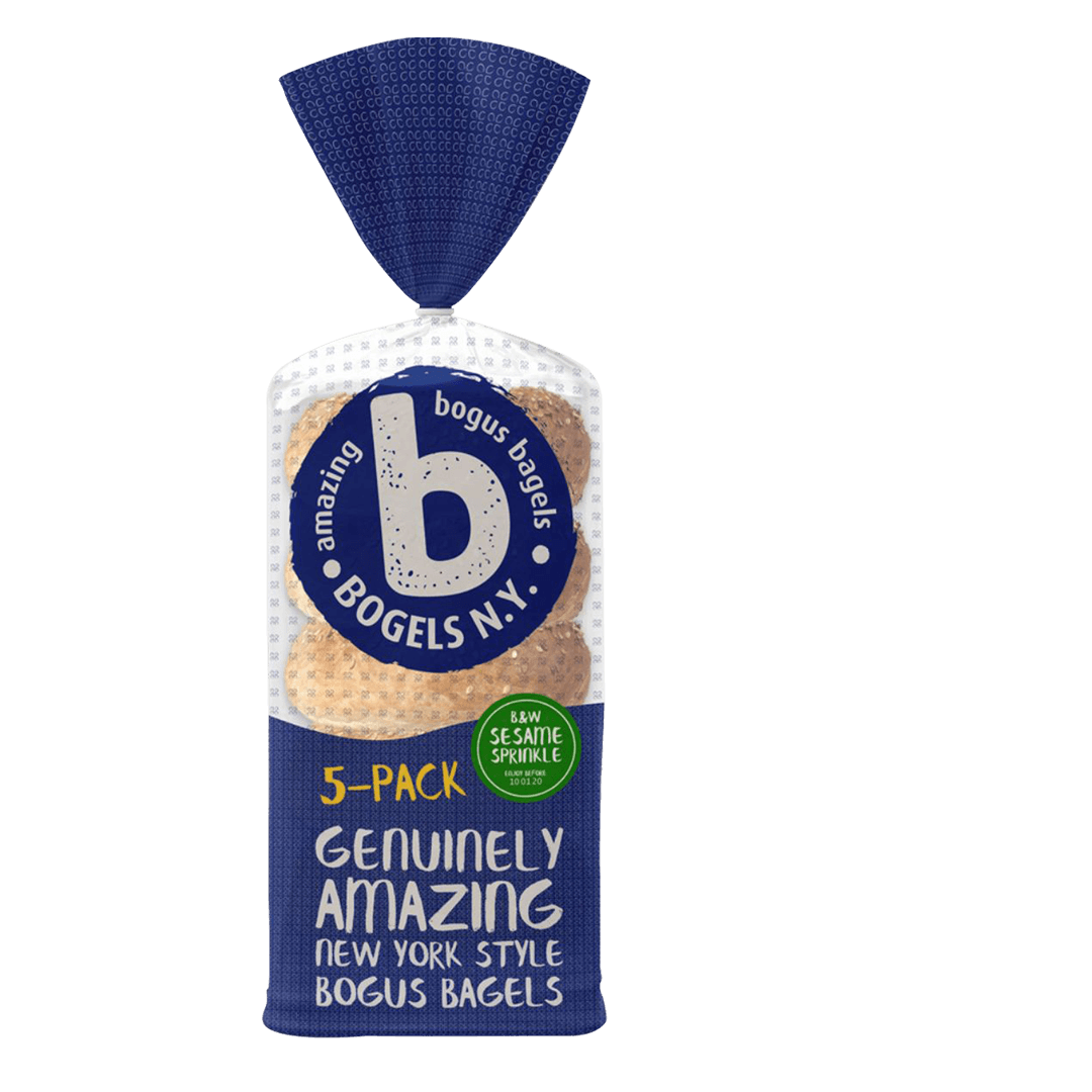 Bogers NY B&W Sesame Sprinkle - Pacific Bay