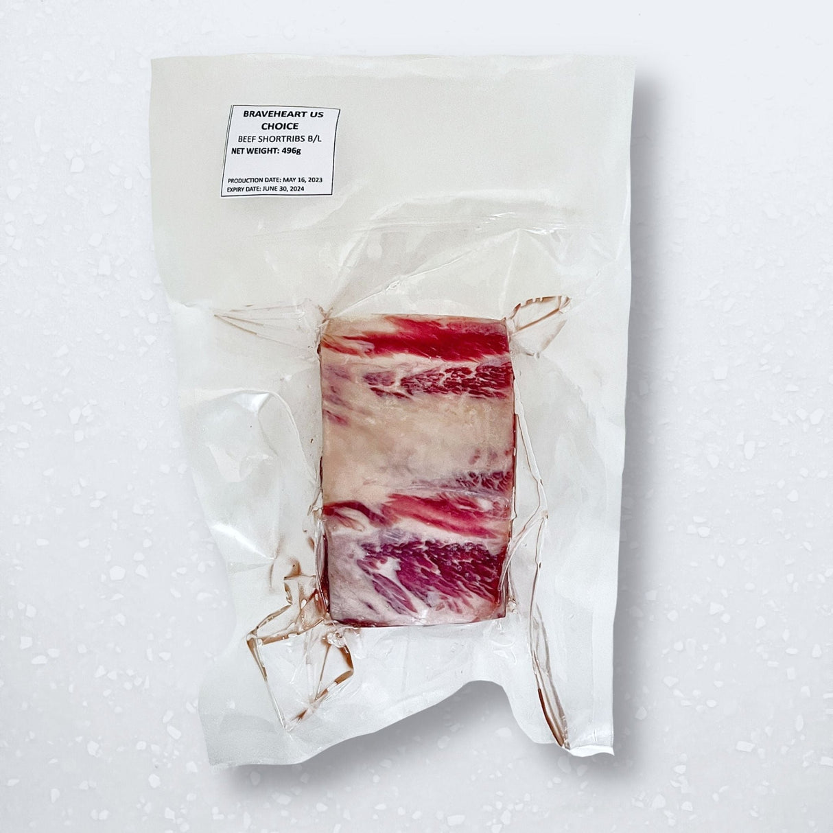 Braveheart Black Angus US Choice Beef Shortrib Steak - Pacific Bay