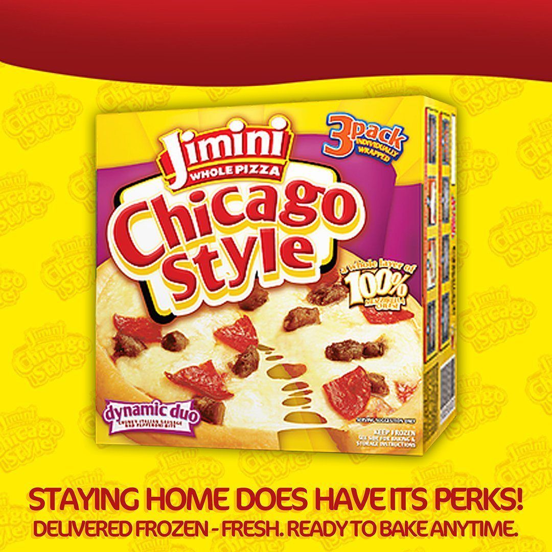 Dynamic Duo Chicago Style Whole Pizza - Pacific Bay