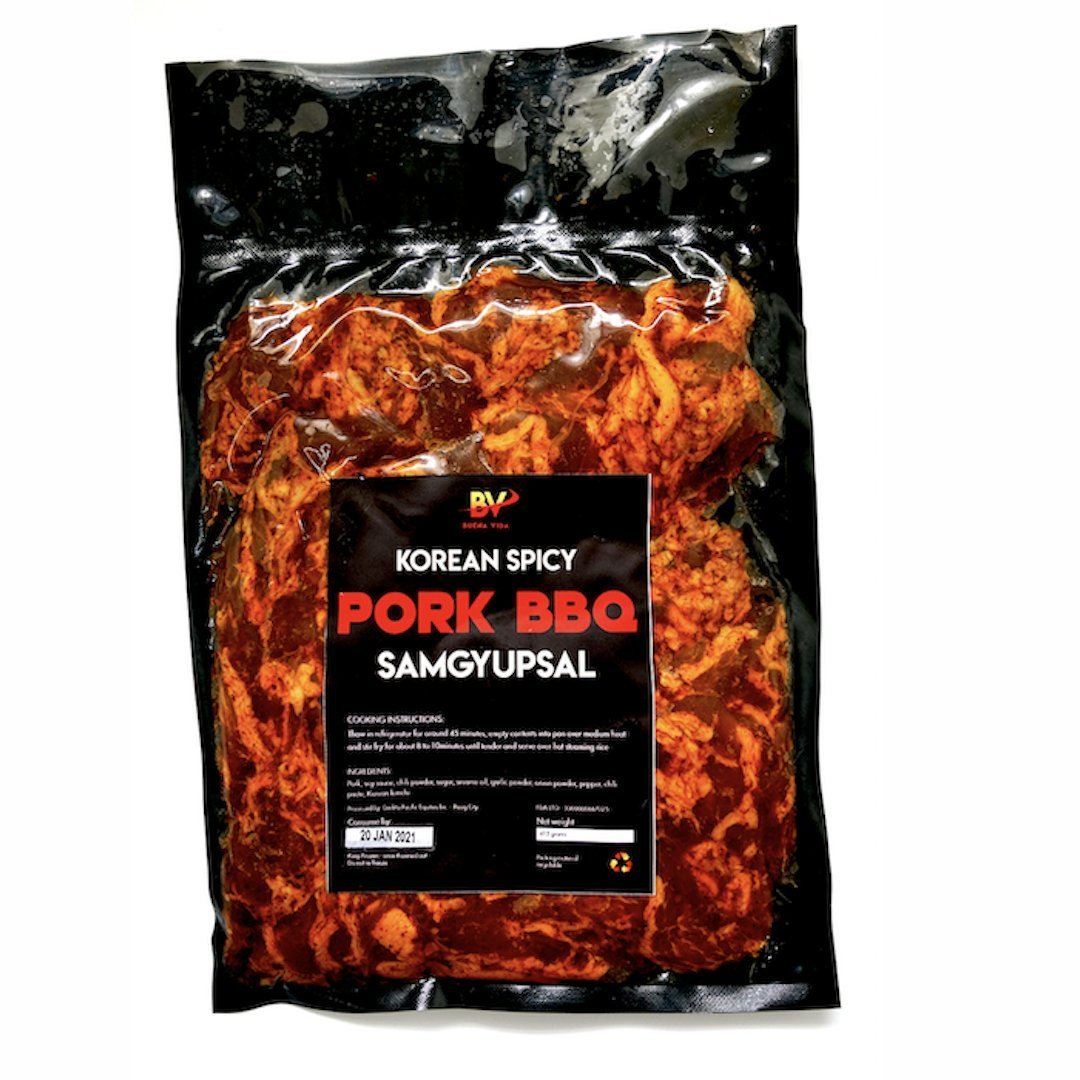 Korean Spicy Pork BBQ Samgyupsal Pacific Bay