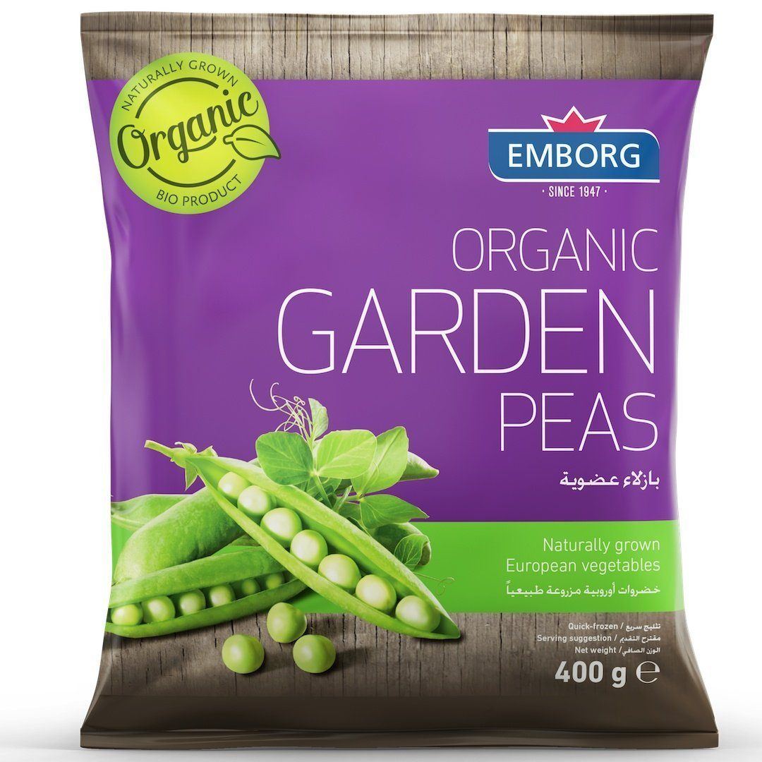 Organic Garden Peas - Pacific Bay