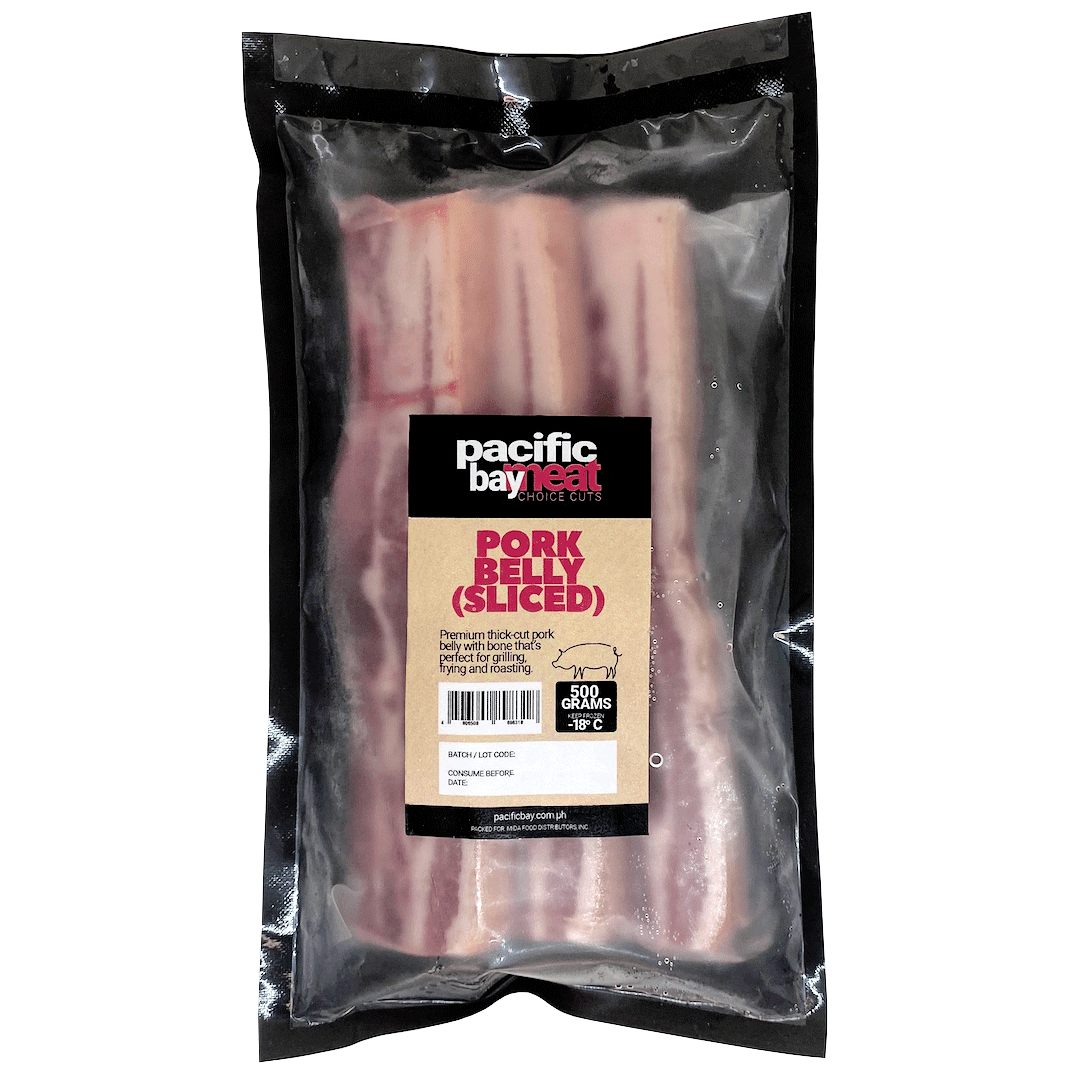 Pork Belly (Liempo) Sliced - Pacific Bay