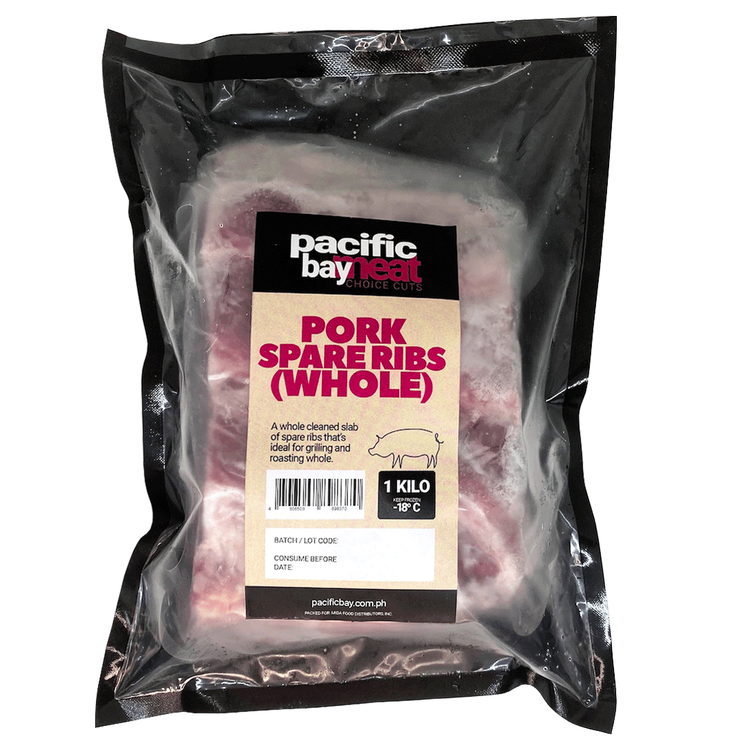 Pork Spare Ribs Whole - Pacific Bay