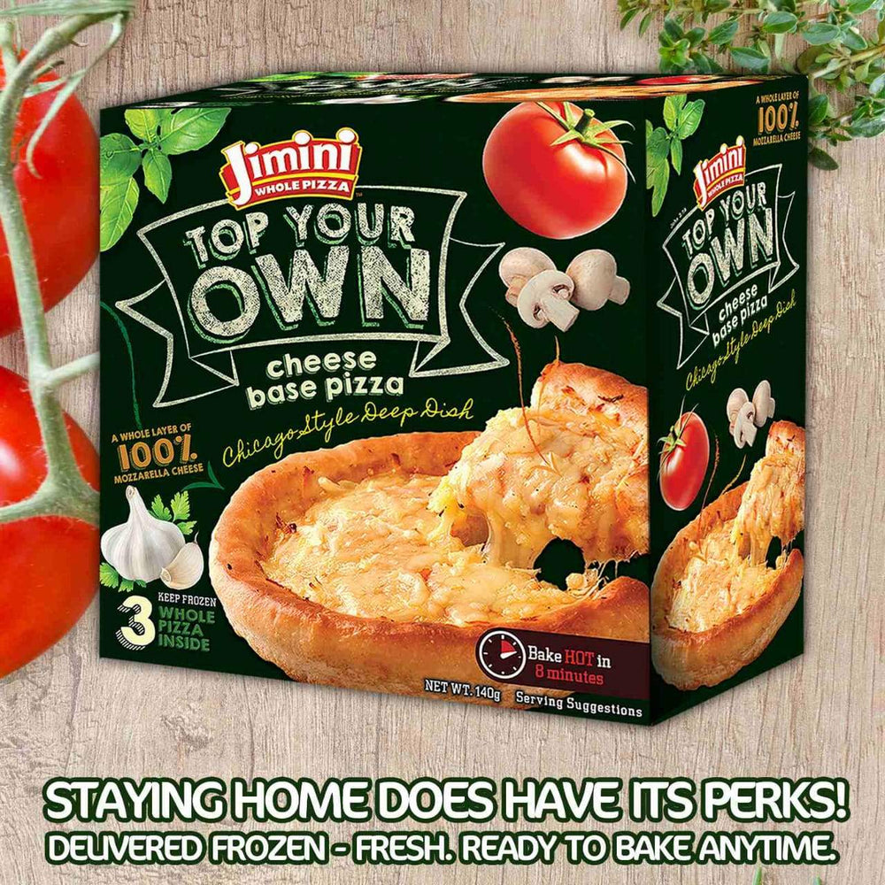 Top Your Own (Cheese Base) Chicago Style Whole Pizza - Pacific Bay