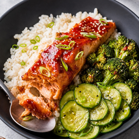 Korean Gochujang Salmon