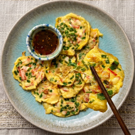 Crabstick and Green Onion Omelette - Pacific Bay