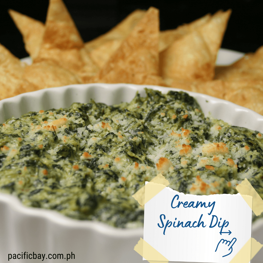 Creamy Spinach Dip - Pacific Bay