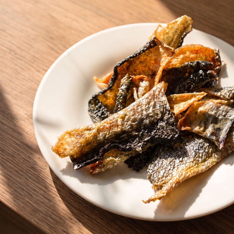 Crispy Salmon Skin Cracklings - Pacific Bay