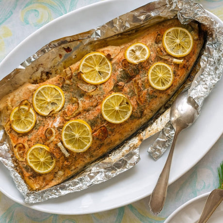 EASY BAKED SALMON - Pacific Bay