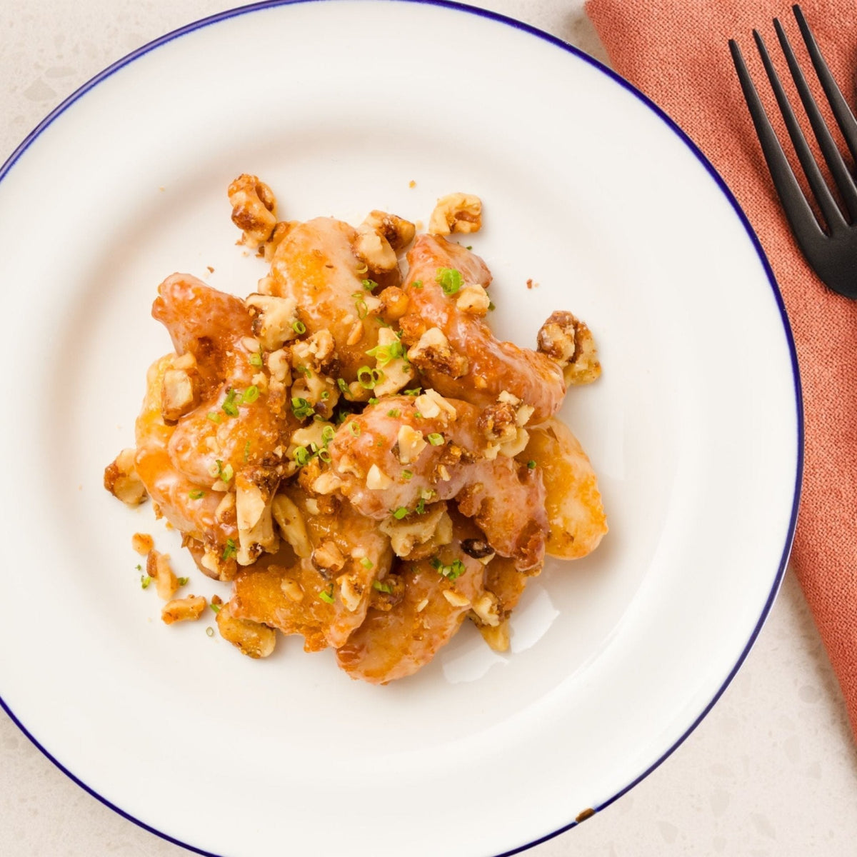 Honey Walnut Shrimp Popcorn - Pacific Bay