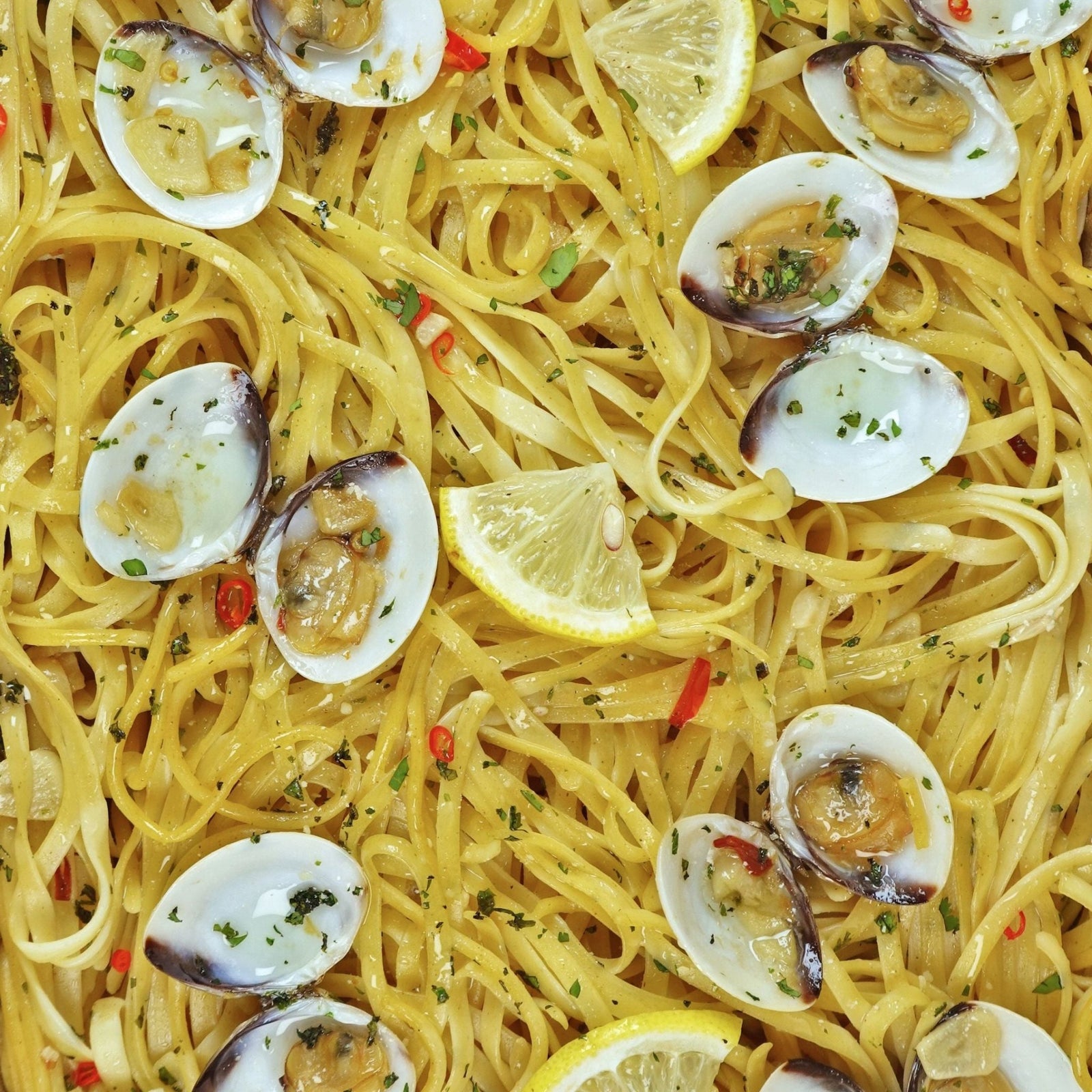 Pasta alle Vongole (Clam Pasta) - Pacific Bay