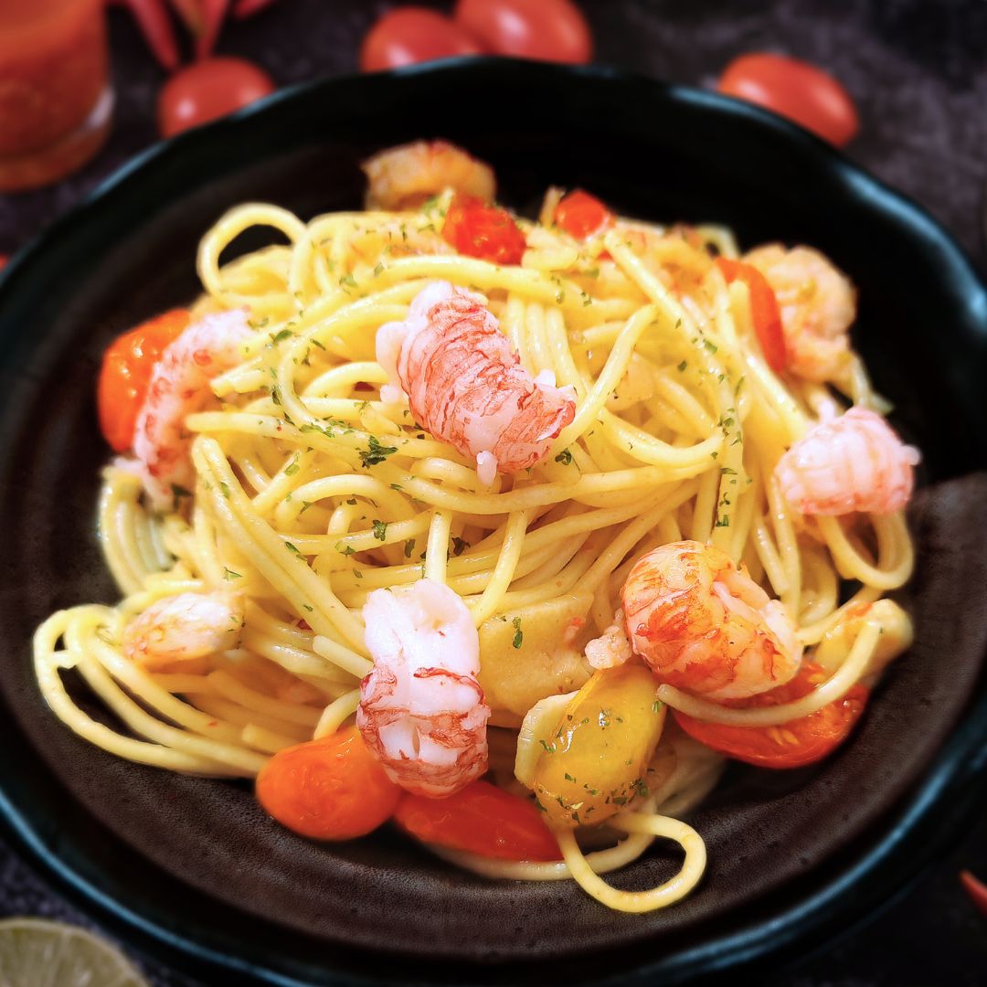 Pasta with Lobster Langostino Meat - Pacific Bay
