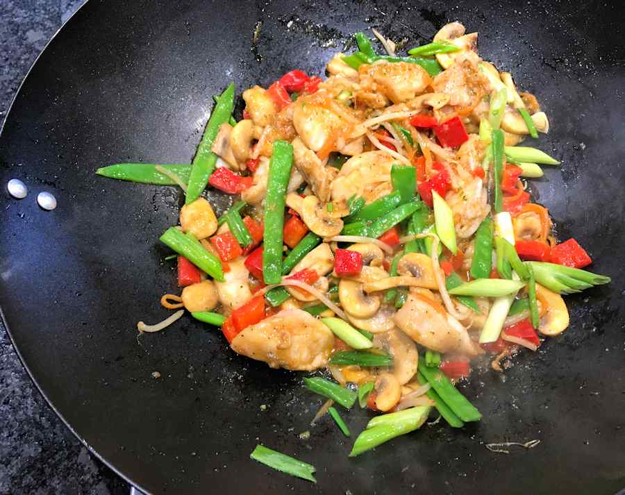 Stir Fried Mahi Mahi - Pacific Bay