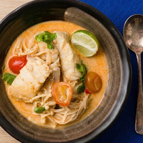 Tom Yum Soup with Atlantic Cod Fillet - Pacific Bay