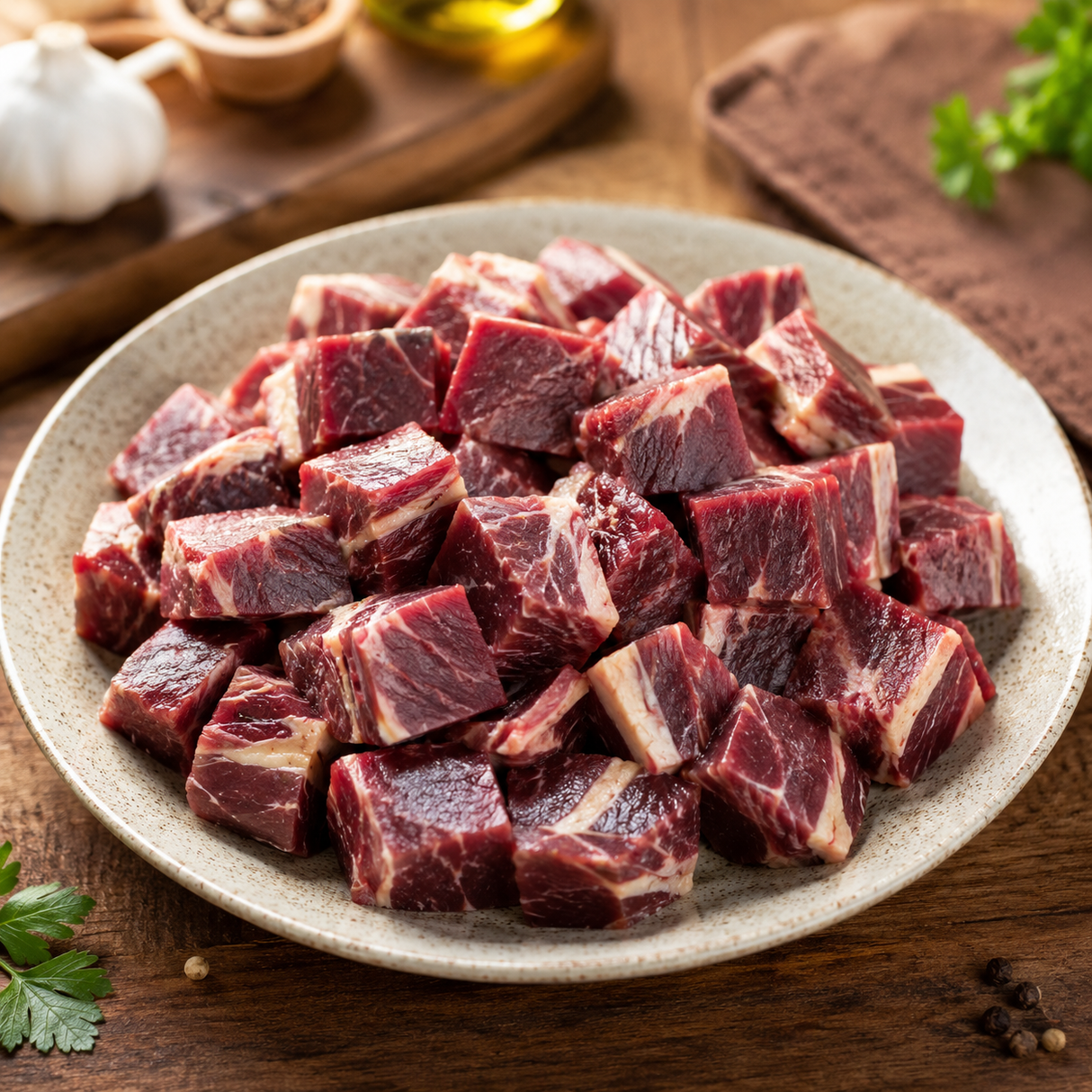 Beef Cubes (Forequarter)