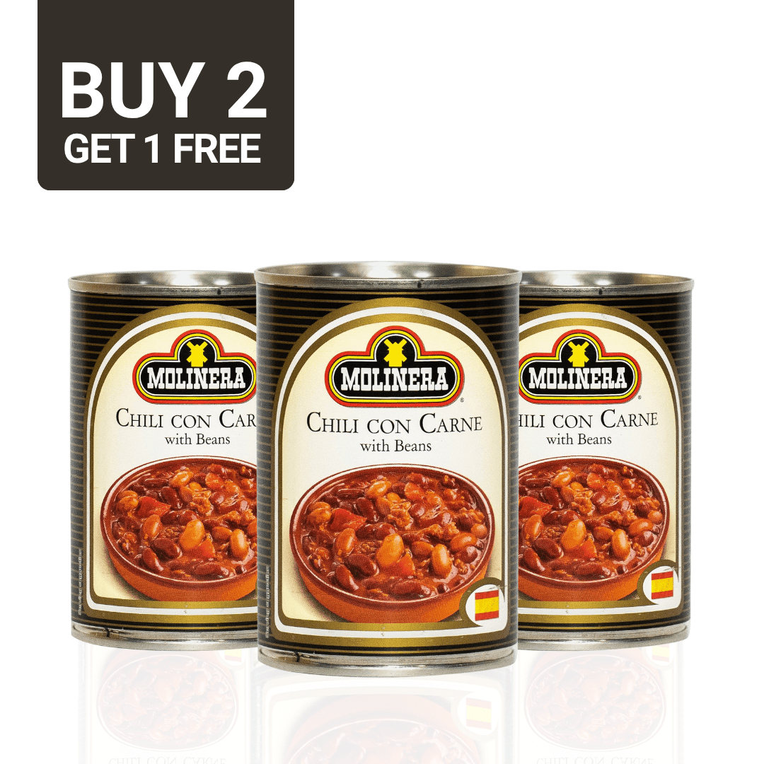 Buy 2 Get 1 Molinera Chili con Carne - Pacific Bay