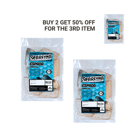 Buy 2 Get 50% off the 3rd Espada (Ribbon Fish Steaks) - Pacific Bay