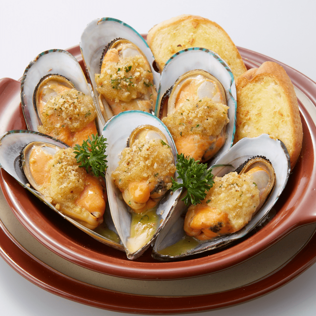 Cheesy Baked Mussels Set - Pacific Bay