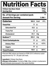 Chilean Seabass Steak - Pacific Bay