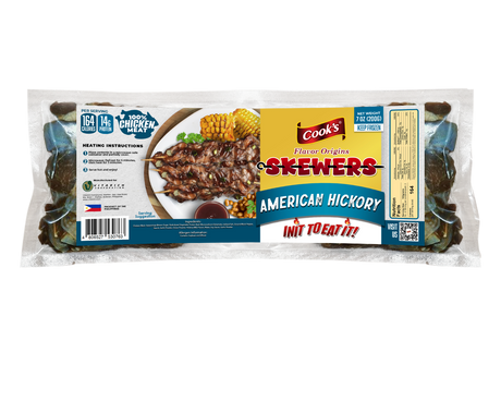 Cook's Chicken Skewers American Hickory BBQ - Pacific Bay