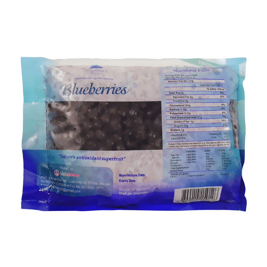 Farmer Best Frozen Blueberries - Pacific Bay