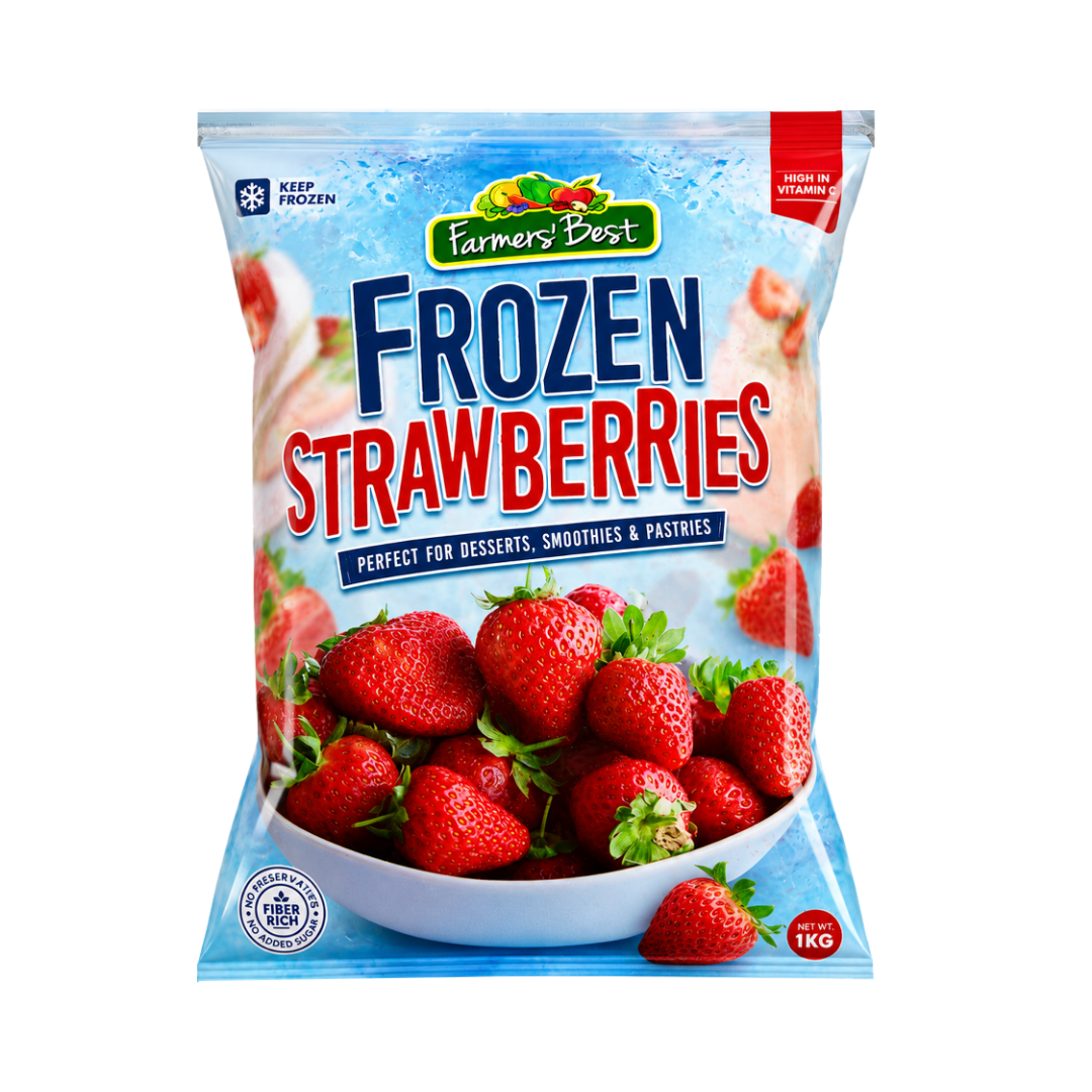 Farmer Best Frozen Whole Strawberries - Pacific Bay